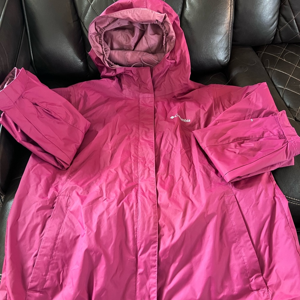 Columbia rain jacket